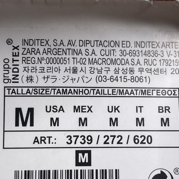 🌹NWT. Zara Creamy Pink Rib Knotted Headband. - Picture 5 of 8